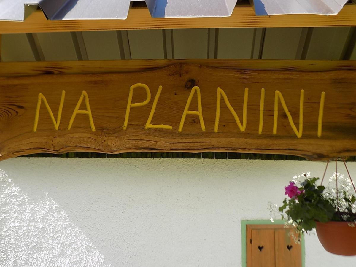 Holiday Home Na Planini Tolmin Eksteriør bilde
